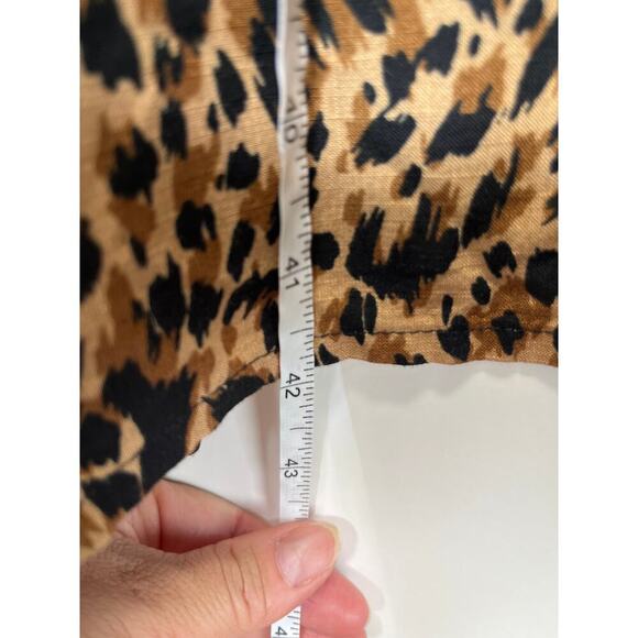 Terra & Sky Womens 3W (24W-26W) Animal Print Belt/Pockets Dress Summer/Casual - Picture 10 of 11
